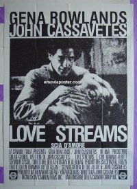 #8142 LOVE STREAMS Italian 1p '84 Cassavetes 