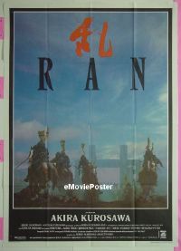 #403 RAN Italian 1p '83 Akira Kurosawa 