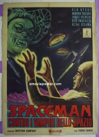 #1119 SUPER GIANT 3 Italy 1p 57 Japan sci-fi! 