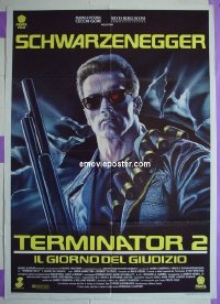 #1125 TERMINATOR 2 Italian1p91 Schwarzenegger 