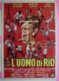 #8330 THAT MAN FROM RIO Italian 1p64 Belmondo 