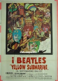 #015 YELLOW SUBMARINE Italian 1P R70s Beatles 