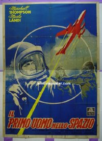 #1140 1st MAN INTO SPACE Italy 2p 59 Thompson 