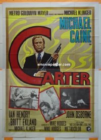 #8181 GET CARTER Italian 2p '71 Michael Caine 