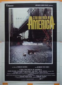 #8404 ONCE UPON A TIME IN AMERICA Italy 2p 84 