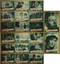 #2267 OSSESSIONE 20 Italian 10x15 pbustas '43 Luchino Visconti classic, many great scenes!