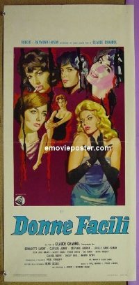 #6591 GOOD TIME GIRLS Italian locandina movie poster '60