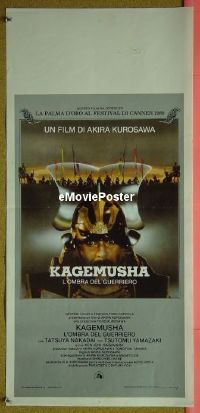 #204 KAGEMUSHA Italian locandina '80 Kurosawa 