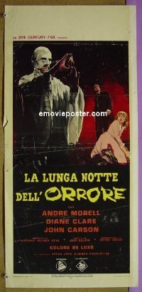 #9222 PLAGUE OF THE ZOMBIES Italy locan '66 