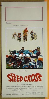 #2795 SPEED CROSS locandina '79 motorcycles! 
