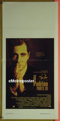 #262 GODFATHER 3 Italian locandina '90 Pacino 
