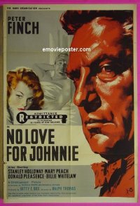 #2739 NO LOVE FOR JOHNNIE Italian 1sh61 Finch 