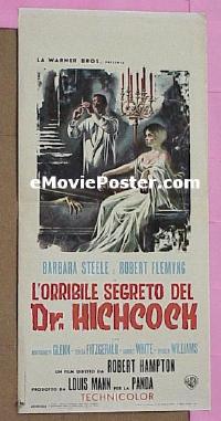 #510 HORRIBLE DR HICHCOCK Italian photobusta 