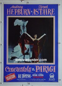 #2750 FUNNY FACE linen Italian photobusta '57 Hepburn