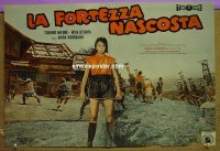 #9279 HIDDEN FORTRESS Italian pbusta '58 