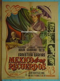 #1351 MEXICO DE MIS RECUERDOS Mexican poster