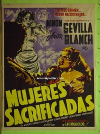 #1365 SACRIFICED WOMEN Mex.1sh '52 Sevilla