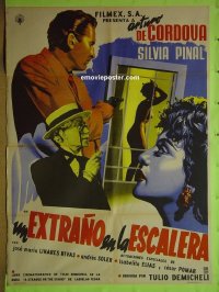 #1372 STRANGER IN THE STAIRS Mex.1sh '55