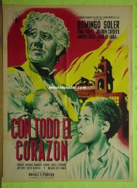 #1387 CON TODO EL CORAZON Mexican posterSoler