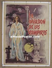 #490 INVASION OF THE VAMPIRES linen Mexican65 