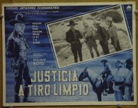 #6087 6-SHOOTER JUSTICE Mex LC 1950s Hopalong