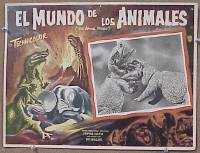 #217 ANIMAL WORLD Mexican LC '56 dinosaurs! 