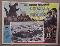 GODZILLA VS. MOTHRA ('64) Mexican LC