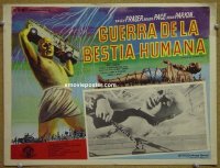 #2400 WAR OF THE COLOSSAL BEAST Mexican LC 58 