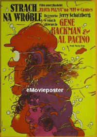 #176 SCARECROW Polish '73 Hackman, Pacino 