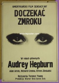 #9437 WAIT UNTIL DARK Polish '67 Hepburn 
