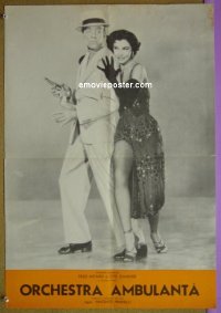 #7995 BAND WAGON Romanian 53 Astaire,Charisse 