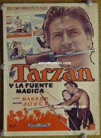 #2925 TARZAN'S MAGIC FOUNTAIN Span tie-in '49 