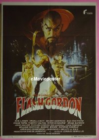 #277 FLASH GORDON Spanish 1sh '80 Von Sydow 
