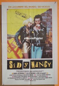#6200 SID & NANCY Spanish '86 Gary Oldman 