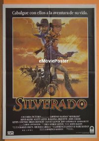 #365 SILVERADO Spanish '85 Kline, Costner 