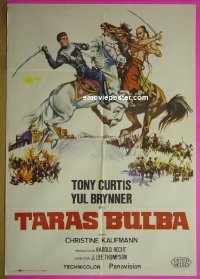 #2764 TARAS BULBA Spanish '62 Tony Curtis 