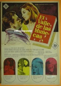 #4428 VALLEY OF THE DOLLS Span1sh '67 Tate 