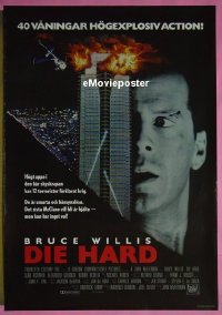 #4504 DIE HARD Swedish '88 Bruce Willis 