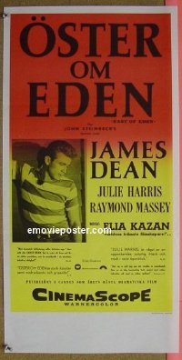 #4515 EAST OF EDEN Swedish '55 James Dean 