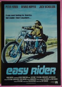 #6364 EASY RIDER Swedish movie poster R93 Peter Fonda
