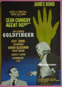 #4525 GOLDFINGER Swedish R67 Connery as Bond 