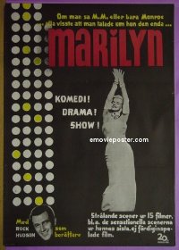 #9368 MARILYN Swedish 63 Monroe biography 