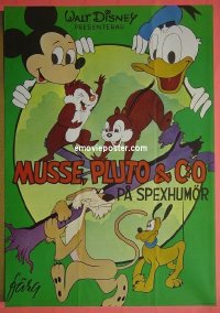 #4553 MICKEY MOUSE DONALD & Co. Swedish c70s 