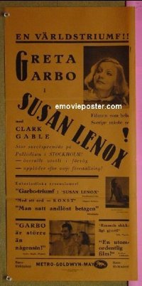 #8159 SUSAN LENOX Swedish insert '31 Garbo 