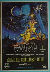 #5265 STAR WARS Turkish 77 George Lucas, Ford
