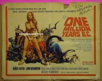#3012 1 MILLION YEARS BC signed 1/2sh66 Welch 