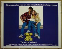 #6241 ONE ON ONE 1/2sh '77 basketball! 