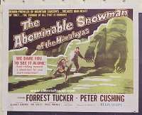 ABOMINABLE SNOWMAN OF THE HIMALAYAS 1/2sh