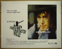 #6021 AND JUSTICE FOR ALL 1/2sh '79 Al Pacino 