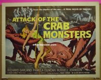 #2068 ATTACK OF THE CRAB MONSTERS linen 1/2sh 